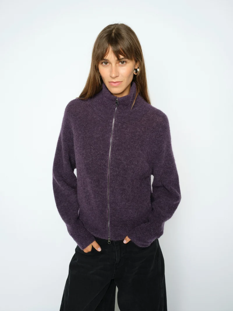 MMTHORA Zip-Cardigan