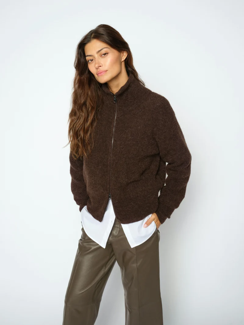 MMTHORA Zip-Cardigan