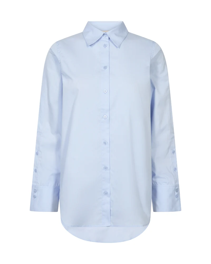 MMWINOLA Baumwoll-Twill-Hemd