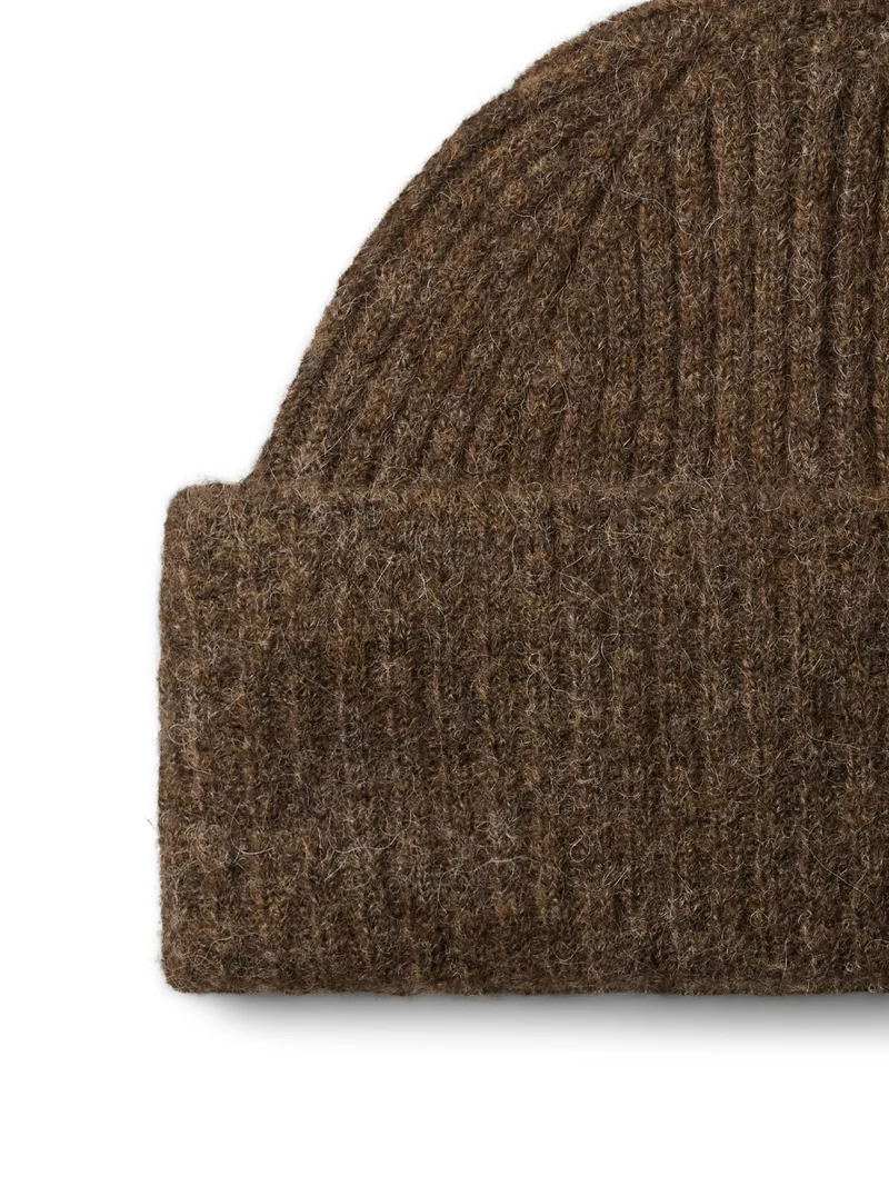 SLWLULU Wollmix Strickmütze