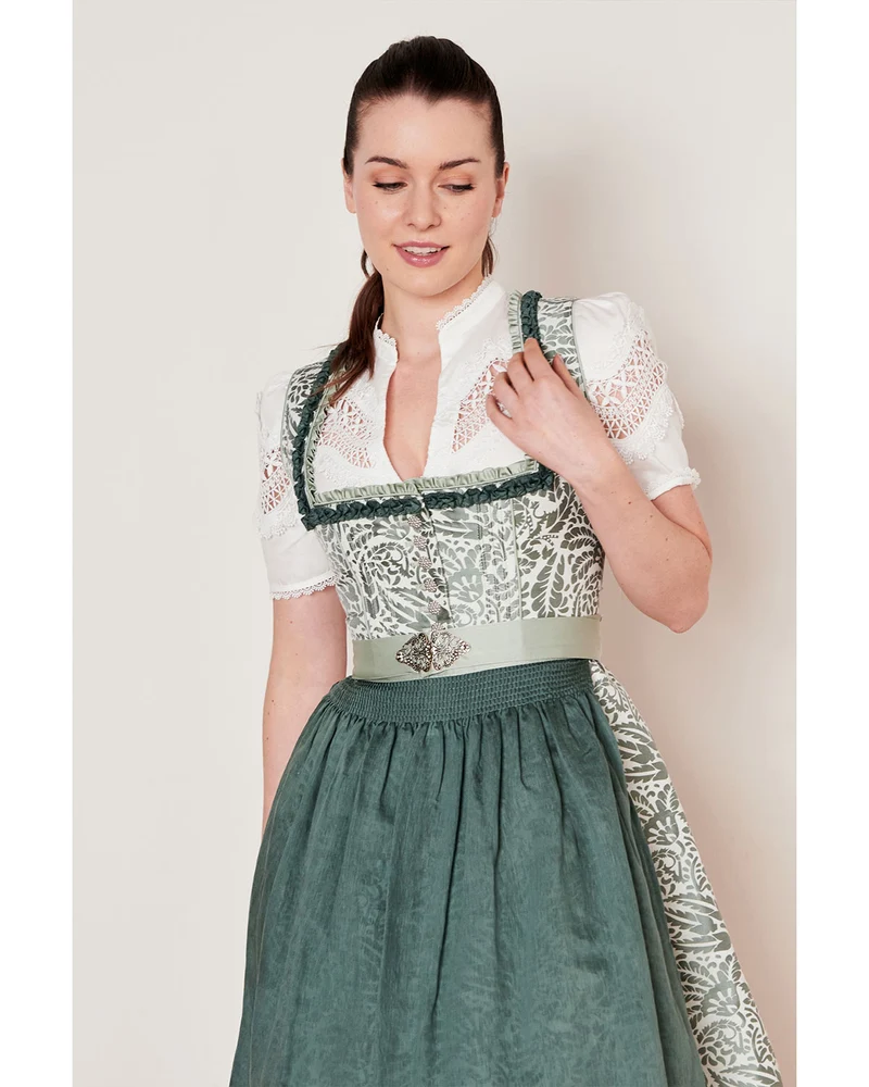Krüger Collection Dirndl "Fritza" 116367 | Grün 70cm