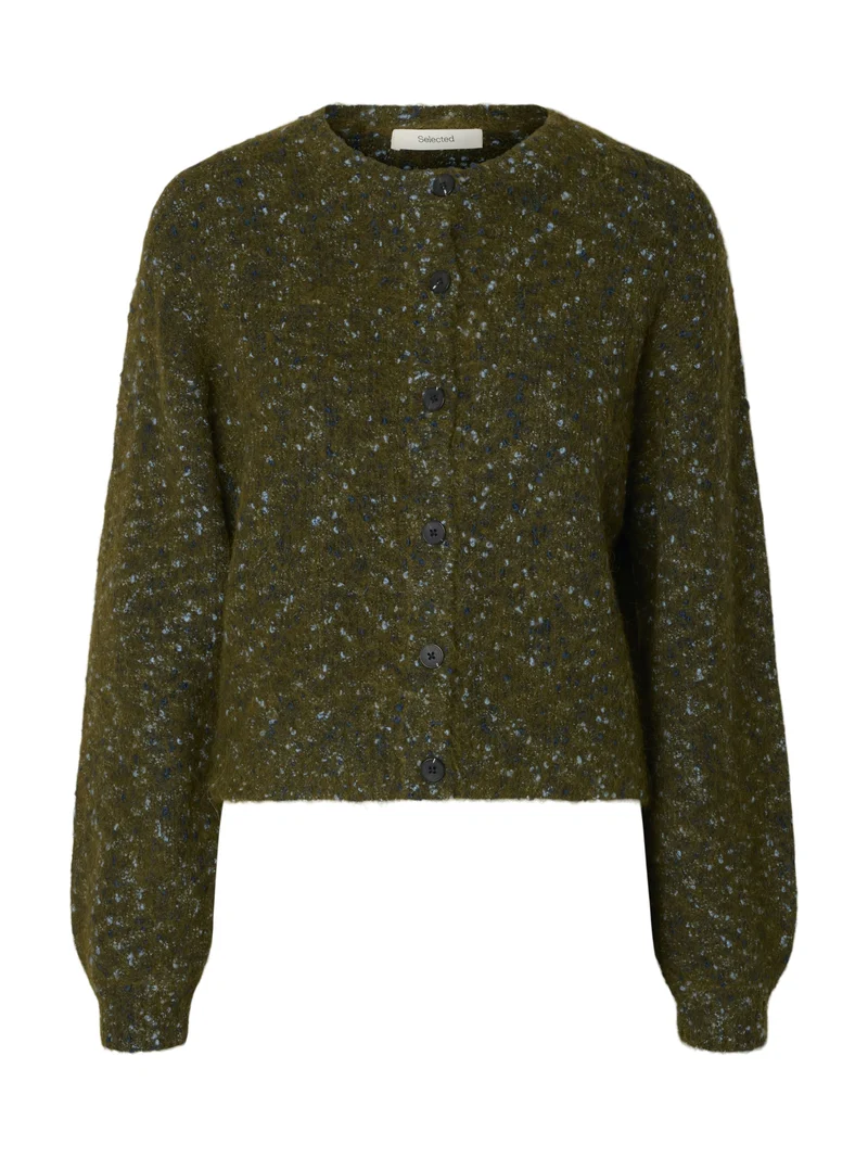 SLWKAT Cropped Strickjacke