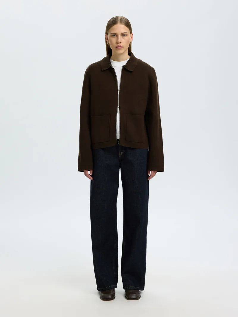 SLWMIKA Baumwollmix Strickjacke