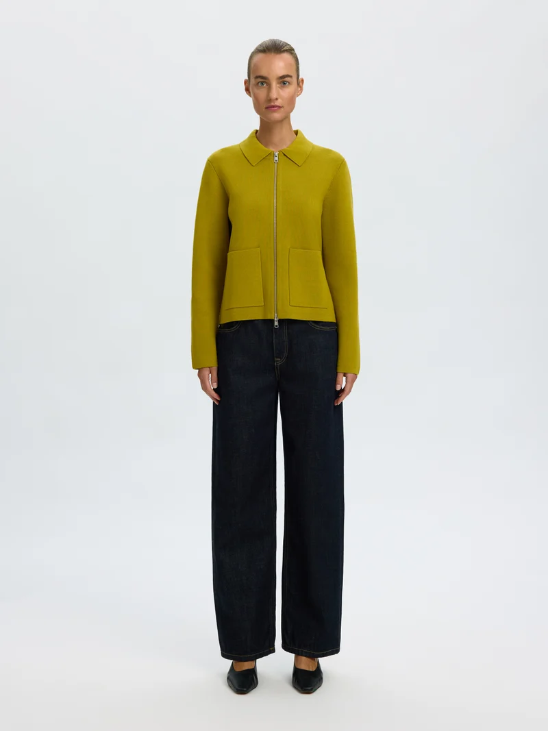 SLWMIKA Baumwollmix Strickjacke