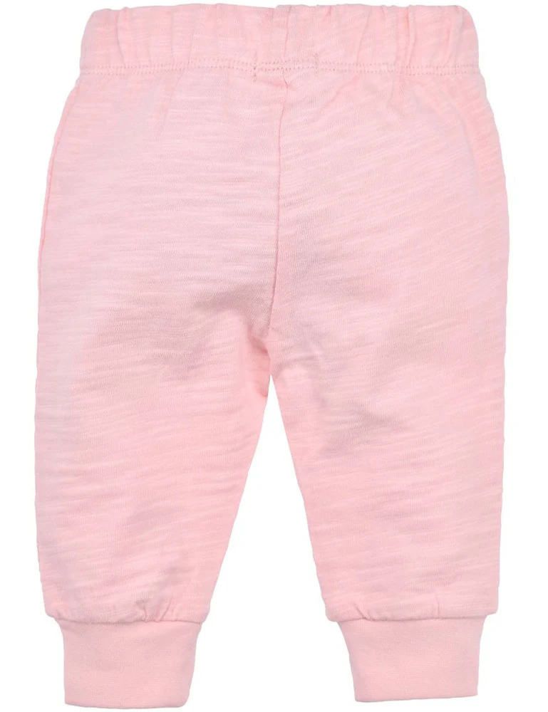 BONDI Baby Laufhose "Kätzchen" 93703 - Apricot / Schwarz | Jogginghose