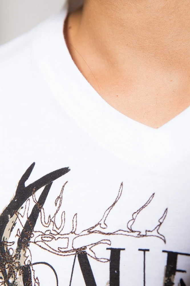 Krüger BUAM T-Shirt Jagdaufsicht - Weiß