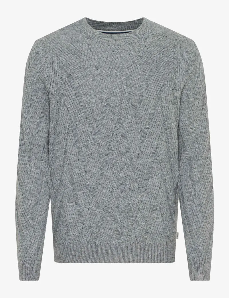 BUDDY Strickpullover im Wollmix