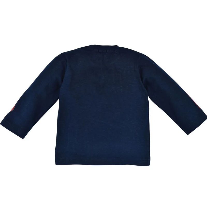 BONDI Baby Kinder Langarmshirt "Fire Dino" 91431 | Navy