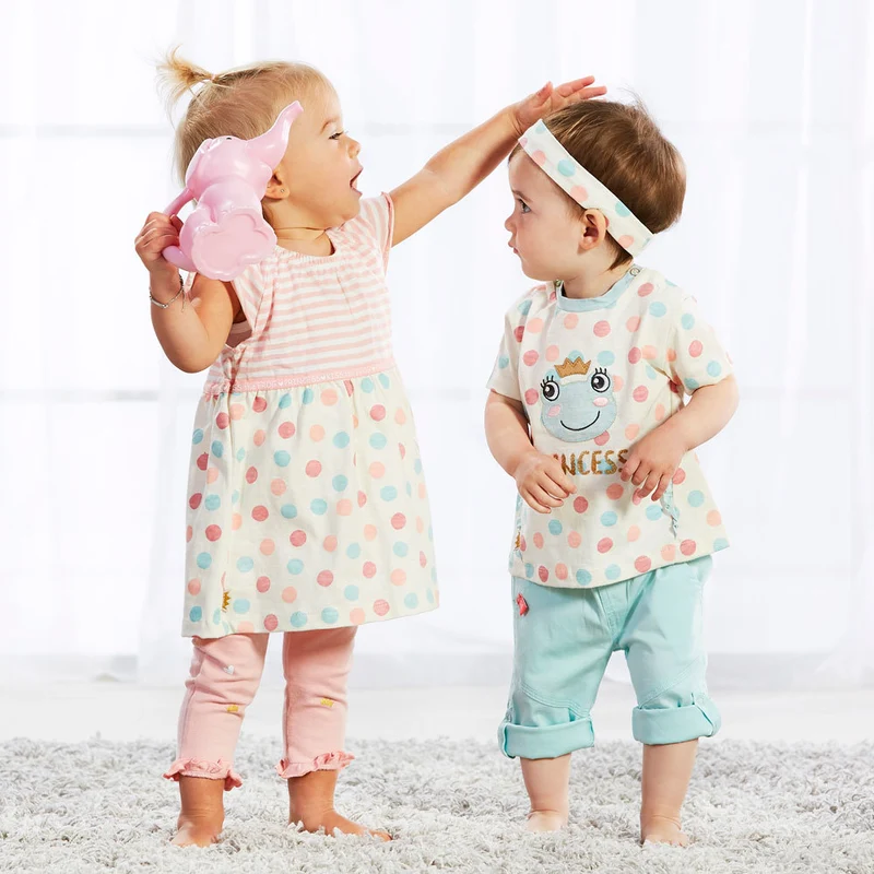 BONDI Baby Kinder Leggings "Princess" 86577 - Rosa | Mädchen Hose