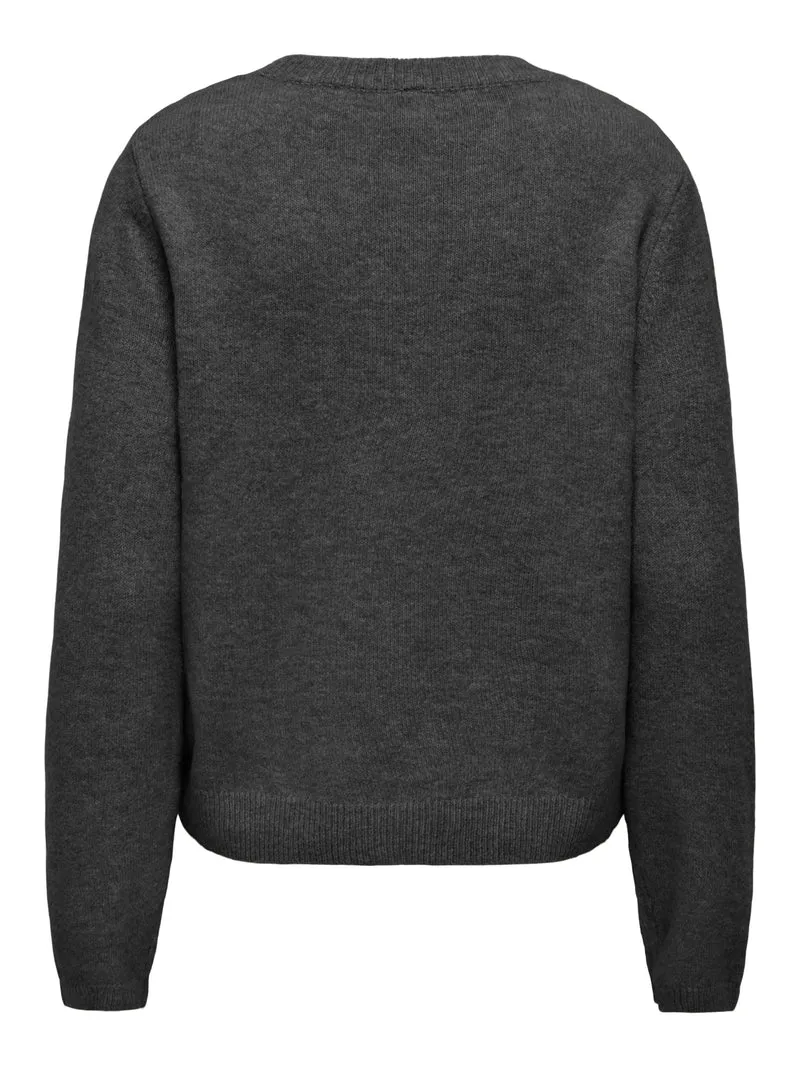 ONLSHINE Strickpullover mit Stickerei