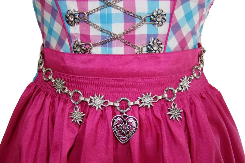 Charivari Kette mit Herz - Hellgrün