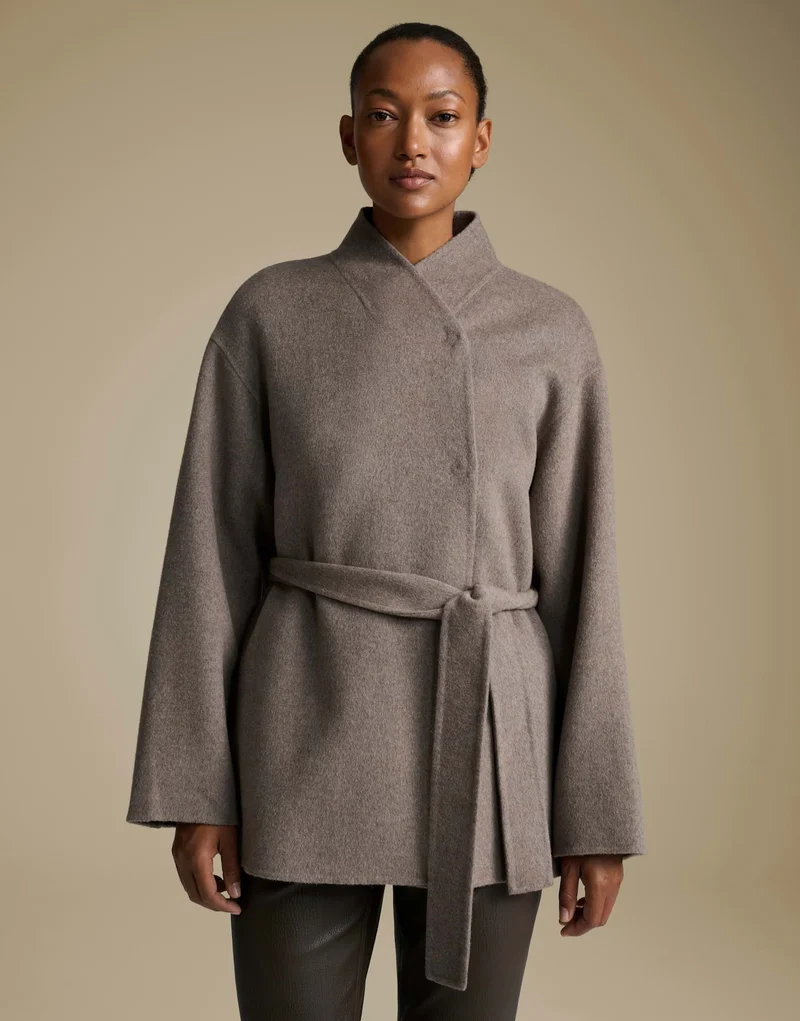 VANNELA Doubleface Wickeljacke