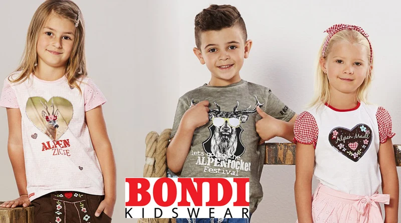 BONDI Jungen Trachten Strickjacke mit Zopfmuster 91639 | Grün