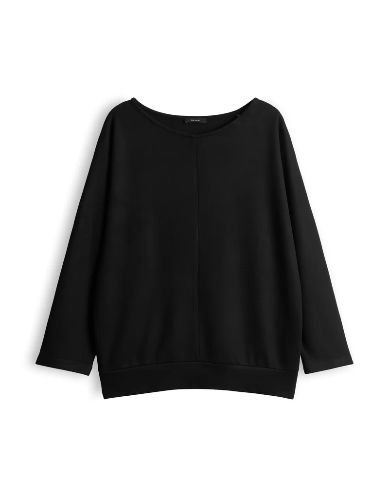 SUISA Jerseyshirt mit Fledermausärmeln