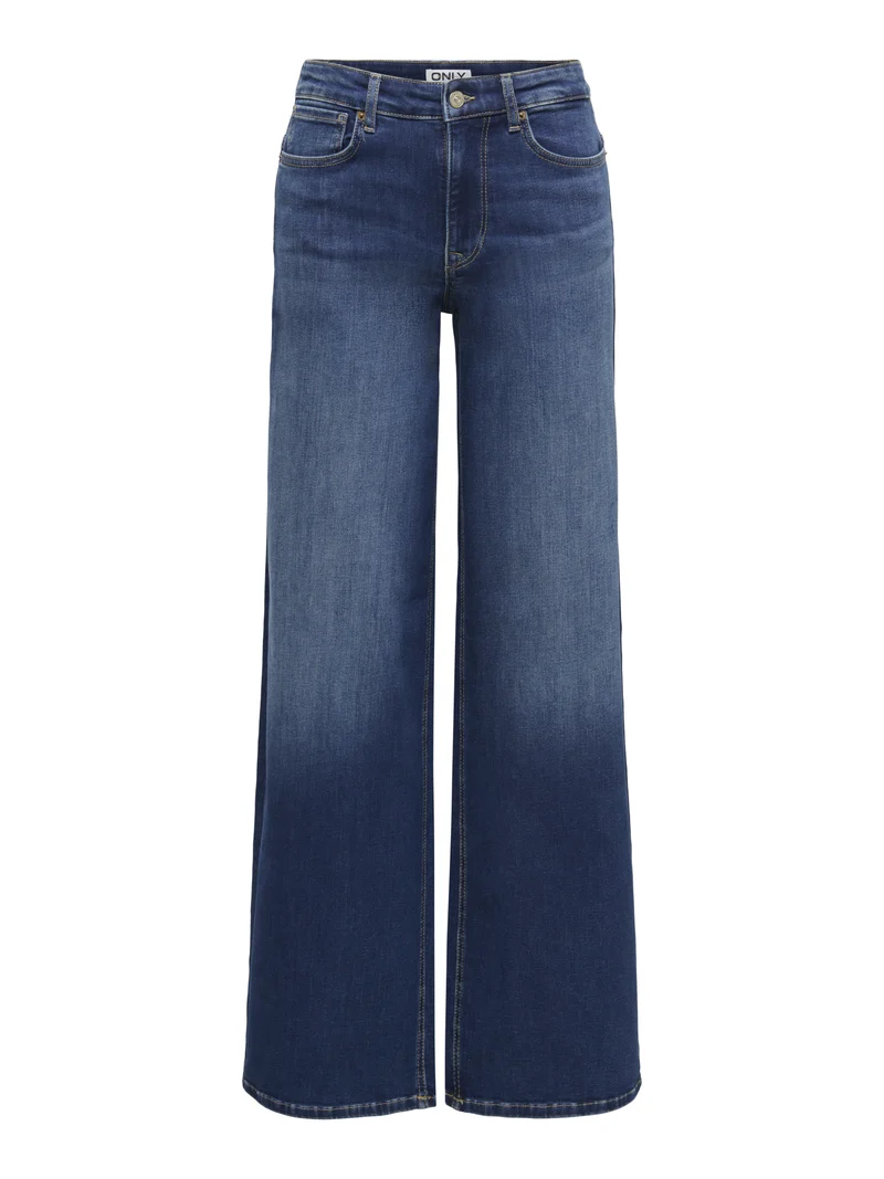 ONLMADISON BLUSH Wide Fit Jeans aus Baumwolle