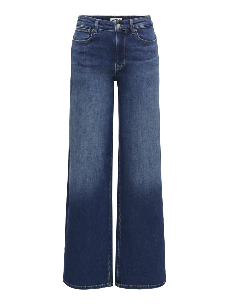 ONLMADISON BLUSH Wide Fit Jeans aus Baumwolle