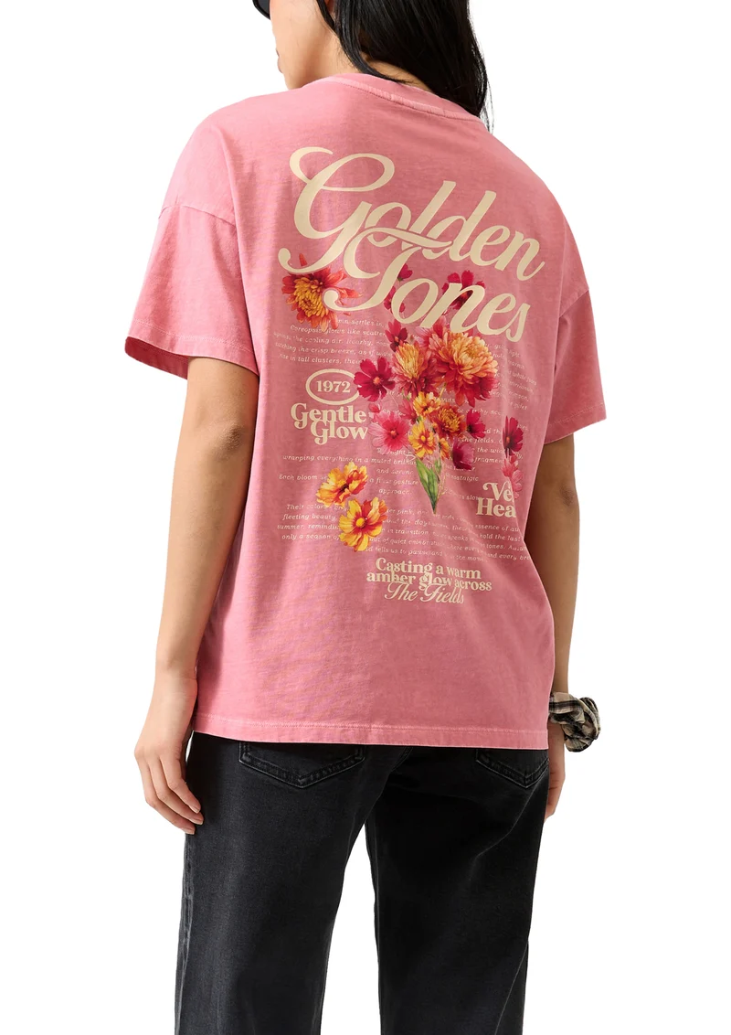 Shirt mit großem Rückenprint