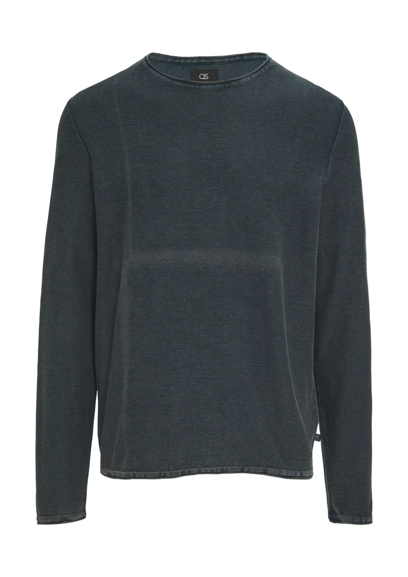 Strickpullover mit Waschung