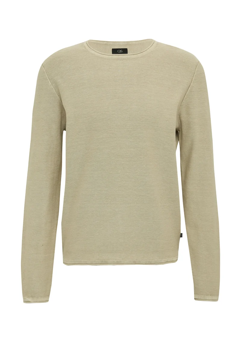 Strickpullover mit Waschung