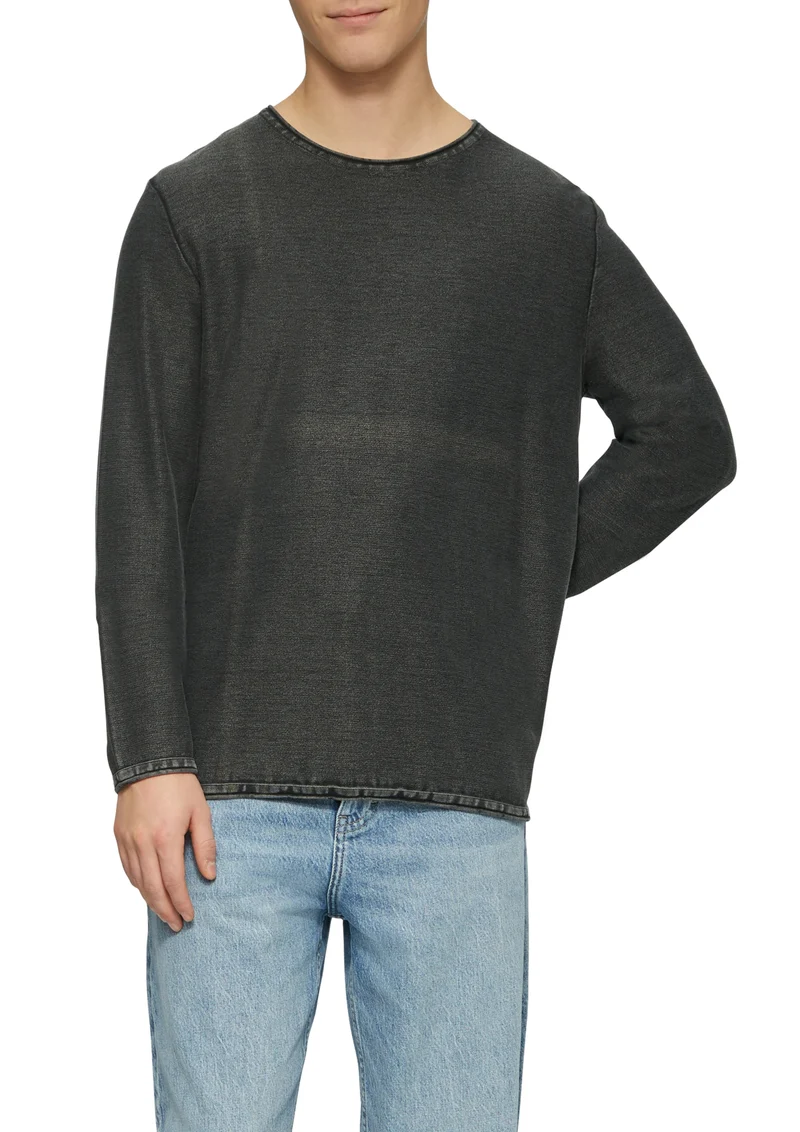 Strickpullover mit Waschung