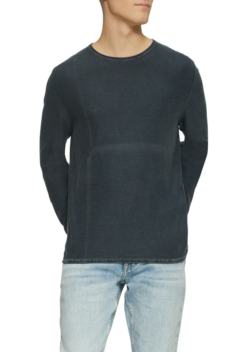 Strickpullover mit Waschung