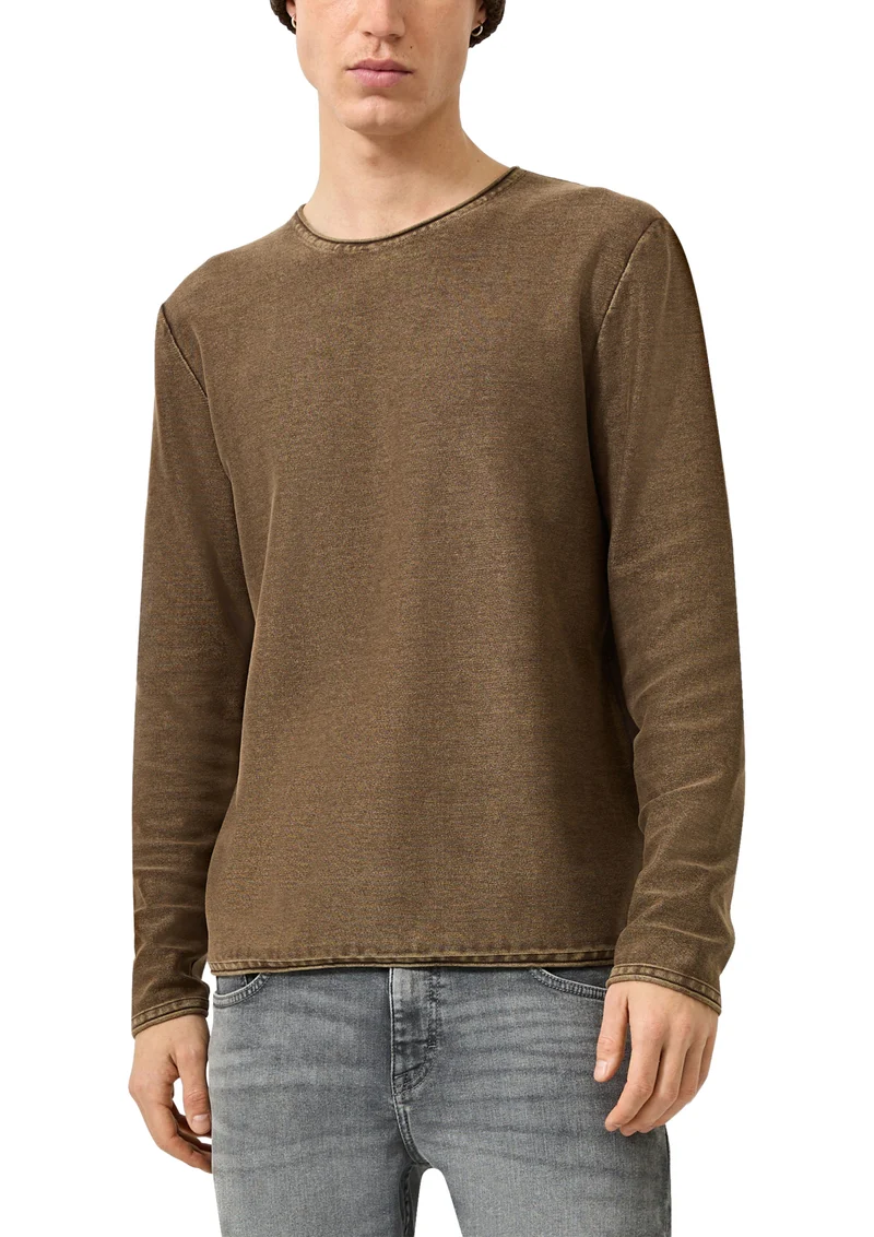 Strickpullover mit Waschung