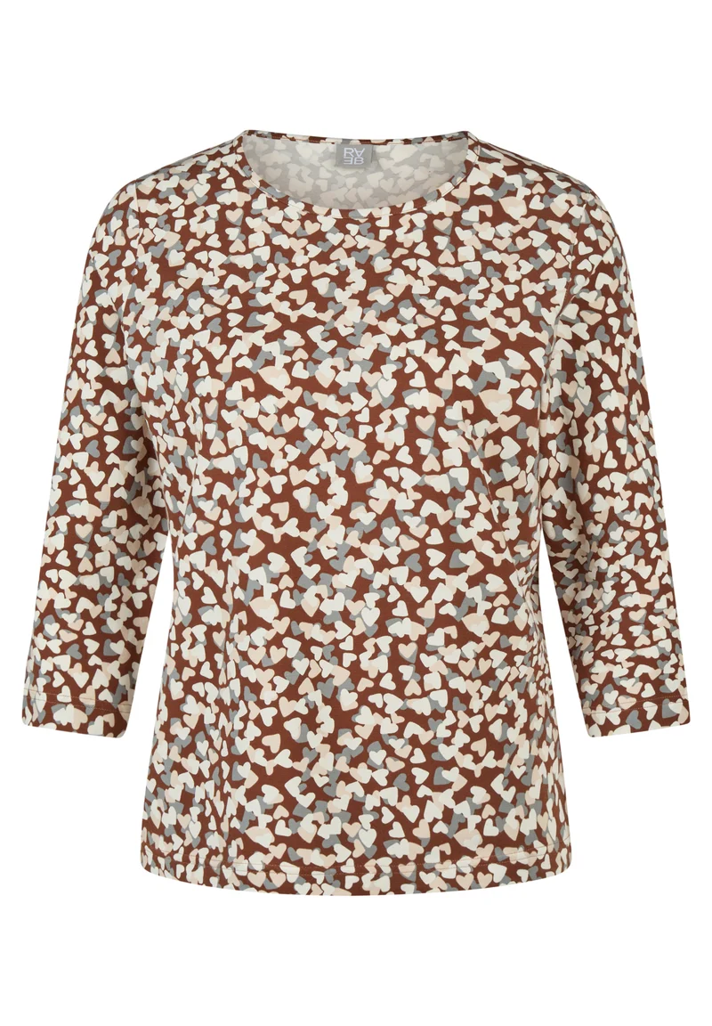 SUNSET VALLEY 3/4-Shirt mit Herz-Print