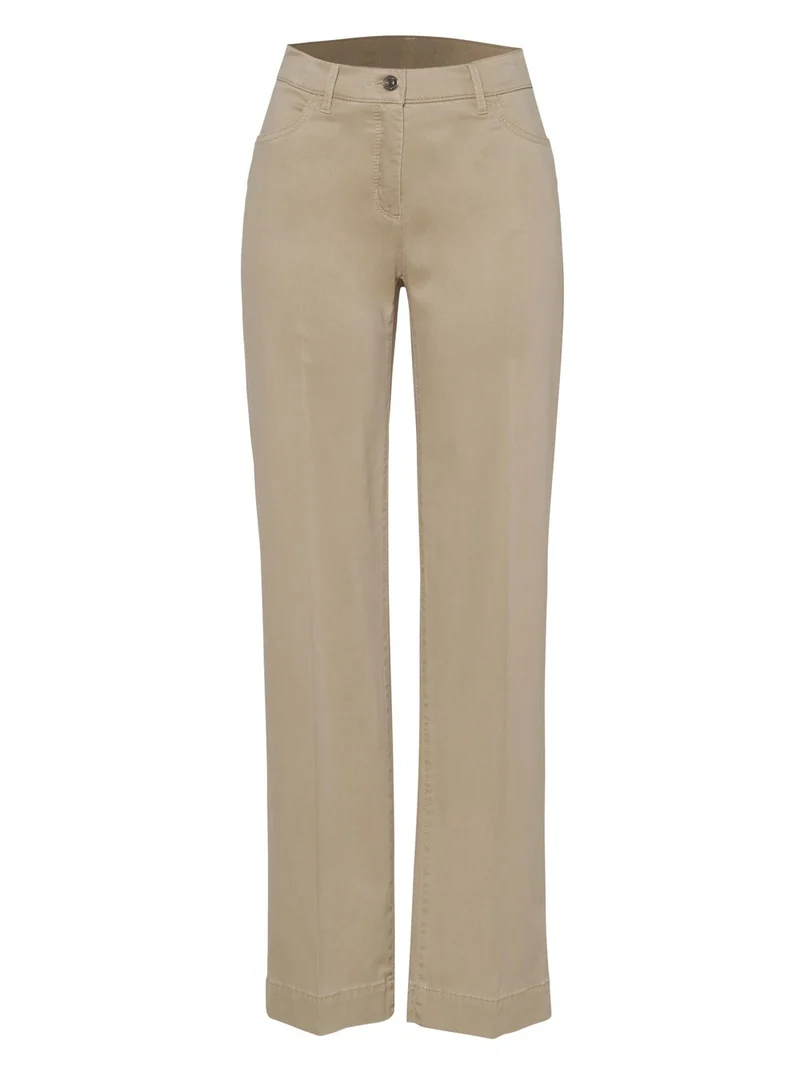 JENNY WIDE Hose aus Baumwollsatin