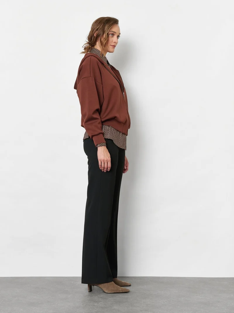 JENNY WIDE Hose aus Gabardine