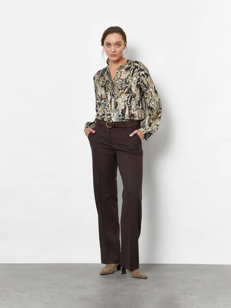 JENNY WIDE Hose aus Gabardine