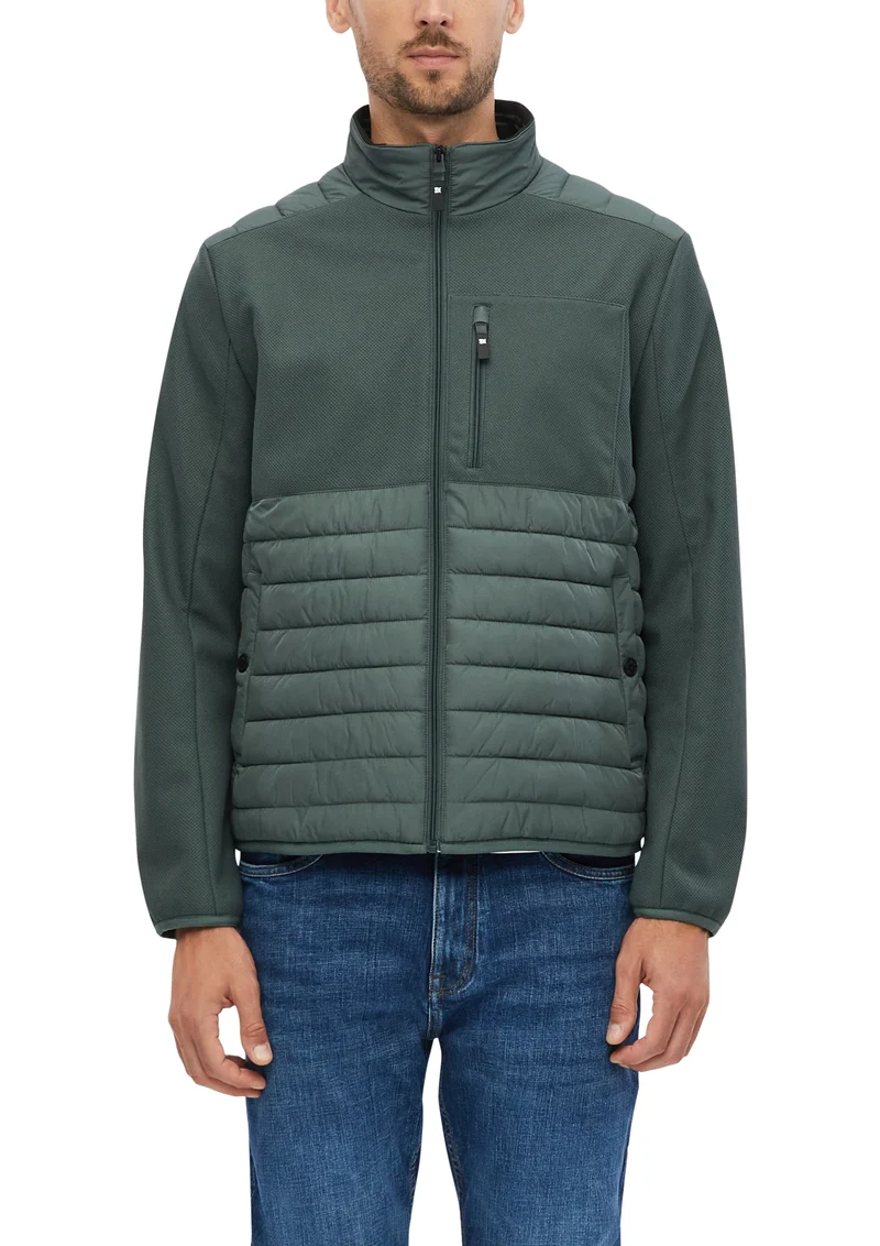 Outdoor-Jacke mit Kontrast-Details
