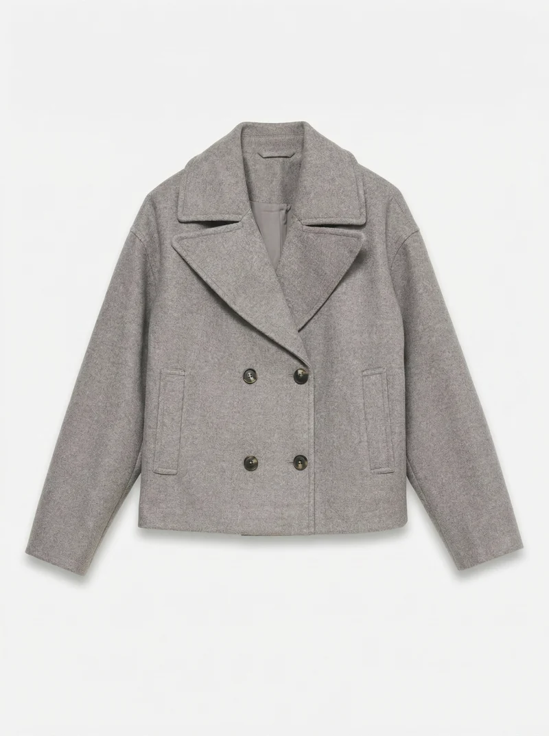 VINCELINE Kurze Jacke mit Reverskragen