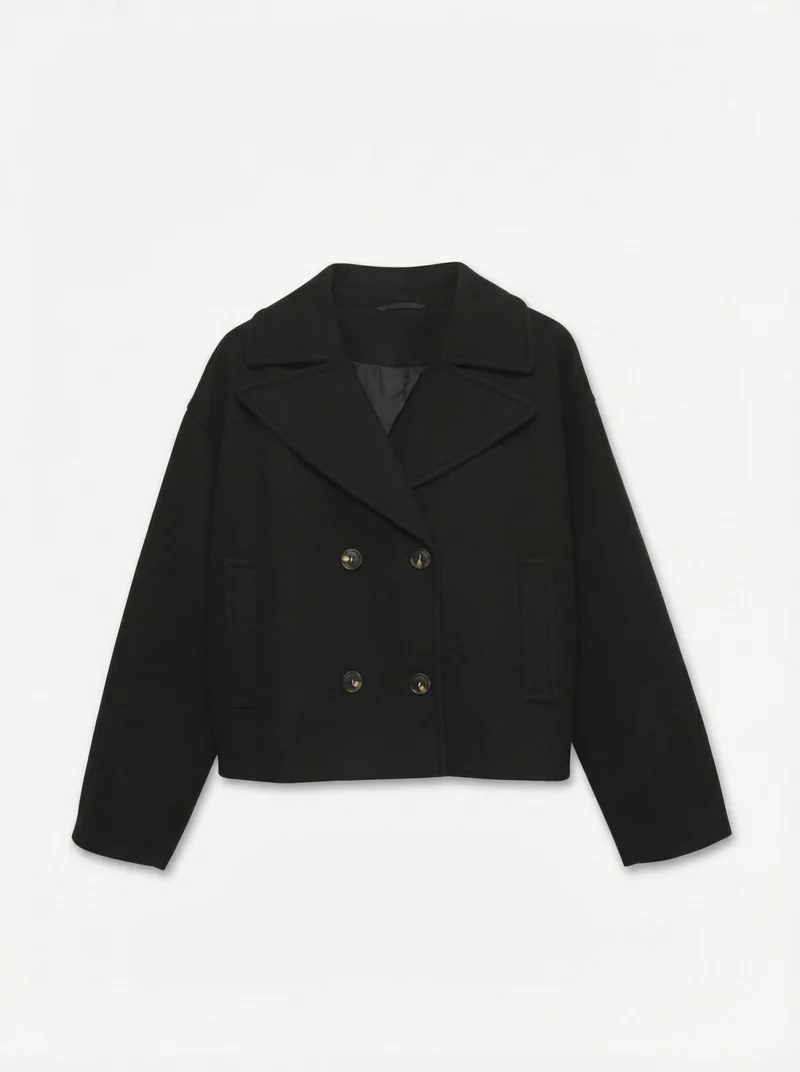 VINCELINE Kurze Jacke mit Reverskragen