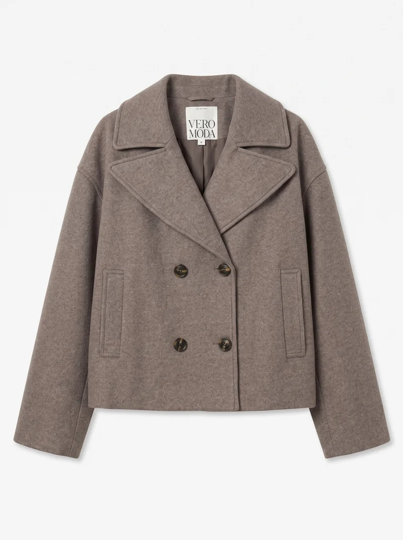 VINCELINE Kurze Jacke mit Reverskragen