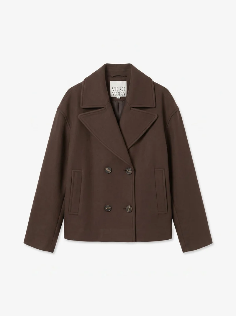 VINCELINE Kurze Jacke mit Reverskragen