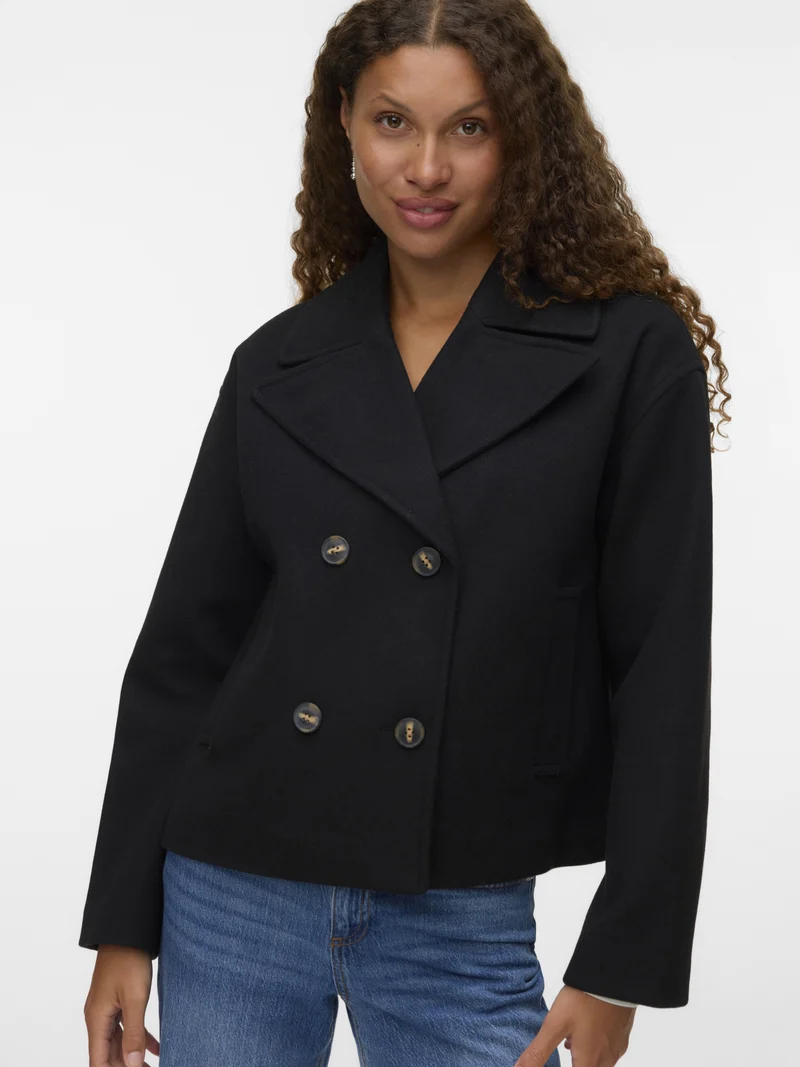 VINCELINE Kurze Jacke mit Reverskragen
