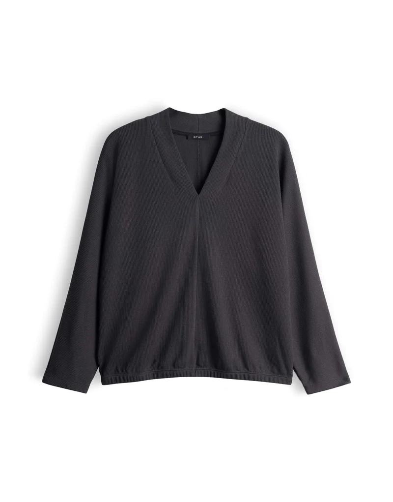 SLUTO Rippshirt mit 3/4 Arm