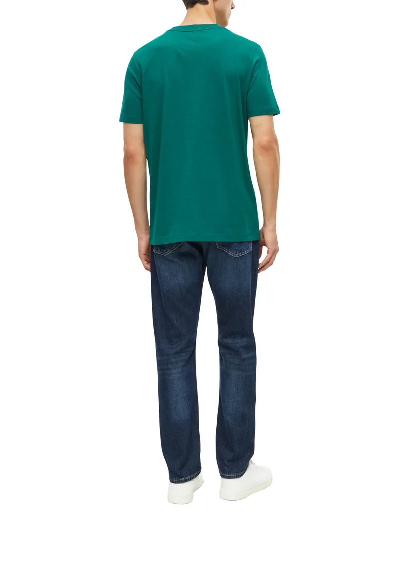 T-Shirt mit Artwork-Print