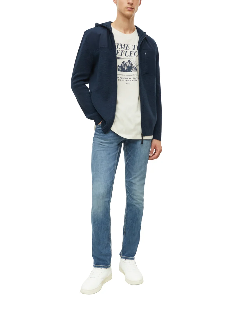 T-Shirt mit Artwork-Print