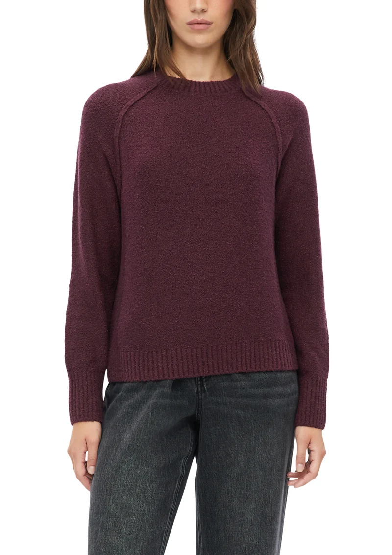 Boucle-Strickpullover