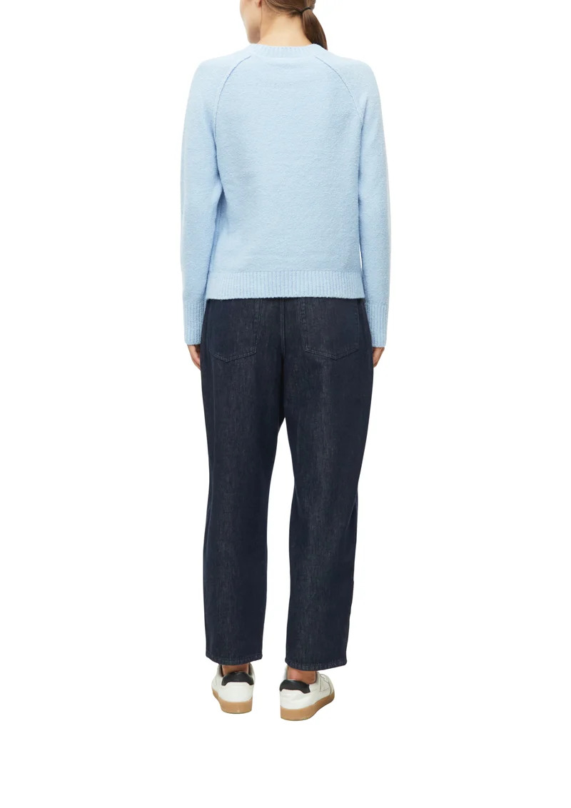 Boucle-Strickpullover