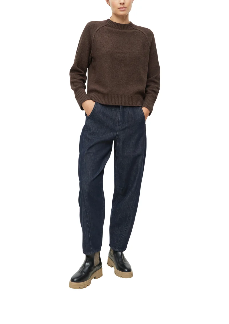 Boucle-Strickpullover