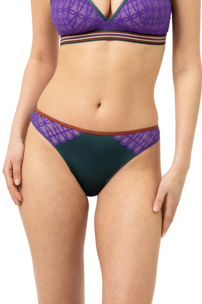 POETRY TEMPTATION Brasil Slip mit Spitze