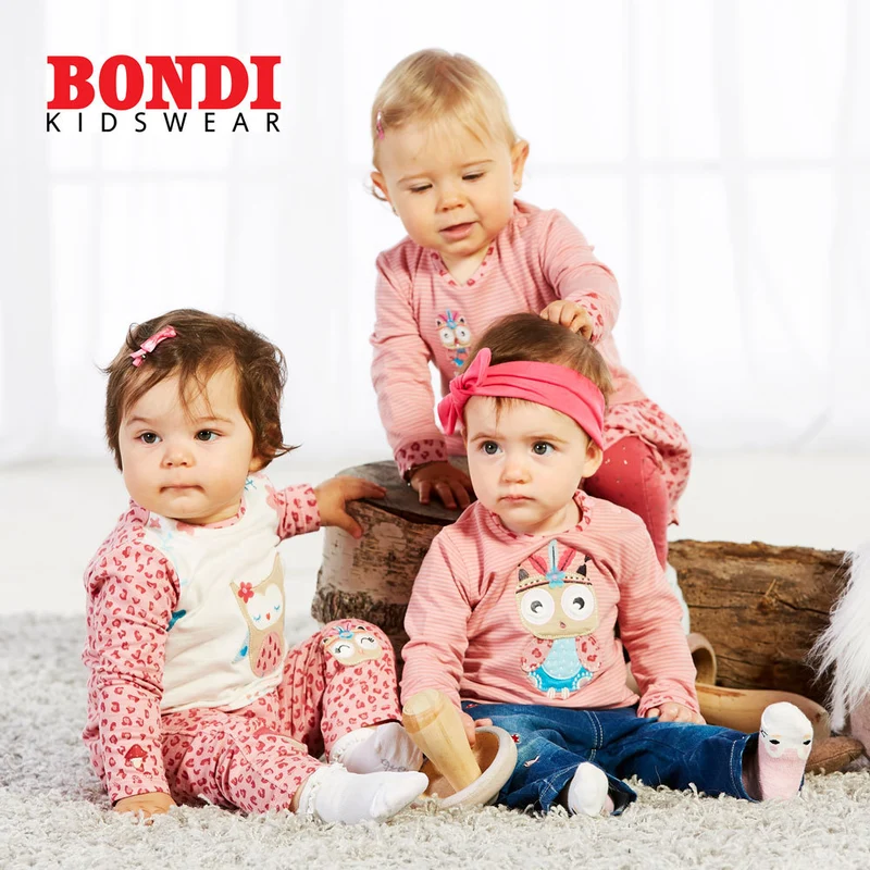 BONDI Mädchen Sweatshirt "Prinzessin" 86618 - Rosa | Pullover