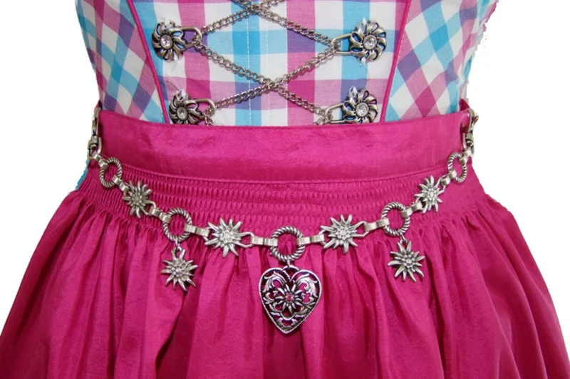 Charivari Kette mit Herz - Pink