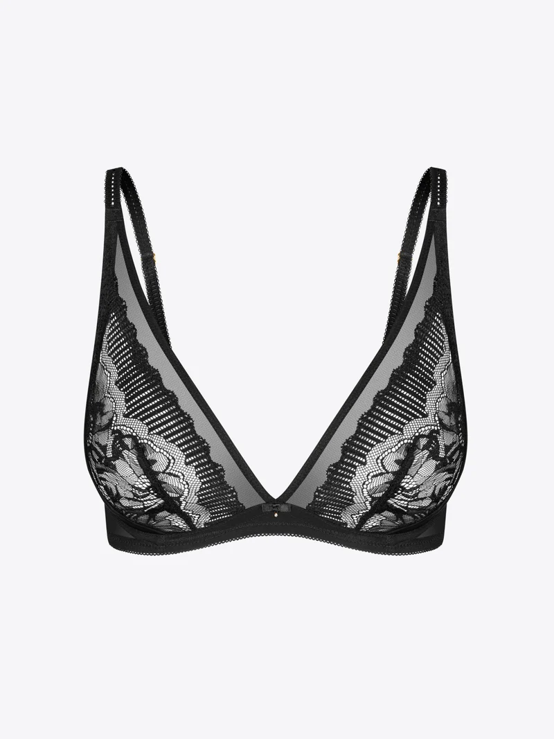 MARIAH Low Wire Triangle – Black Beauty