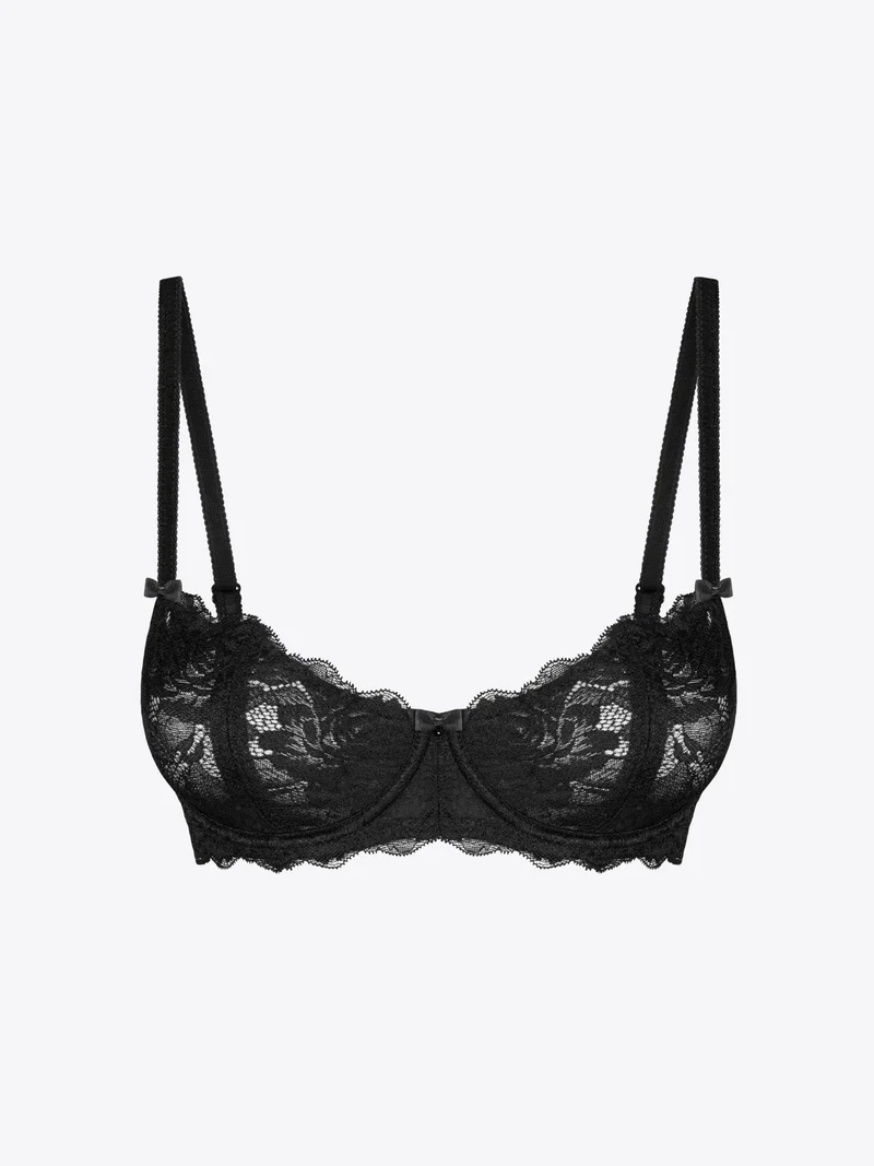 LISSI Balconette BH – Black Beauty