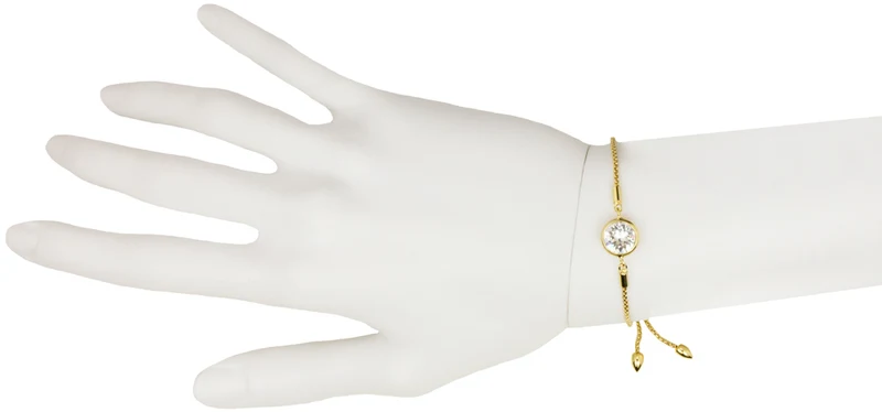 LUISIA® Armband "Ciri" mit Premium Kristallen - Silber / Light Rose