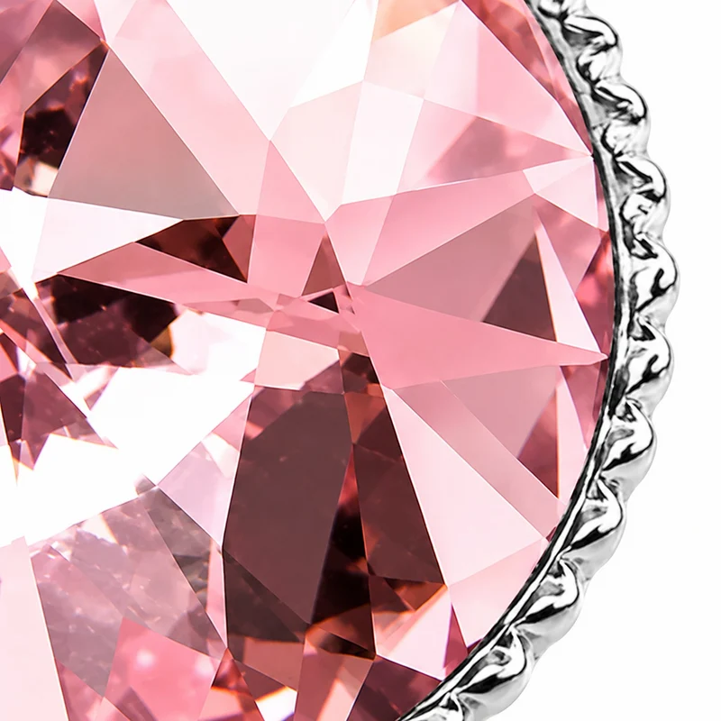 LUISIA® Solitär Ohrstecker "Joy" mit Kristallen von Swarovski® | Light Rose