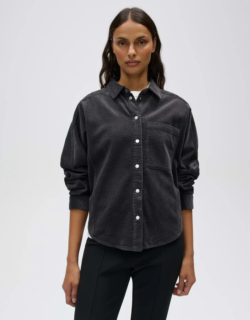 FRENCA Cordbluse